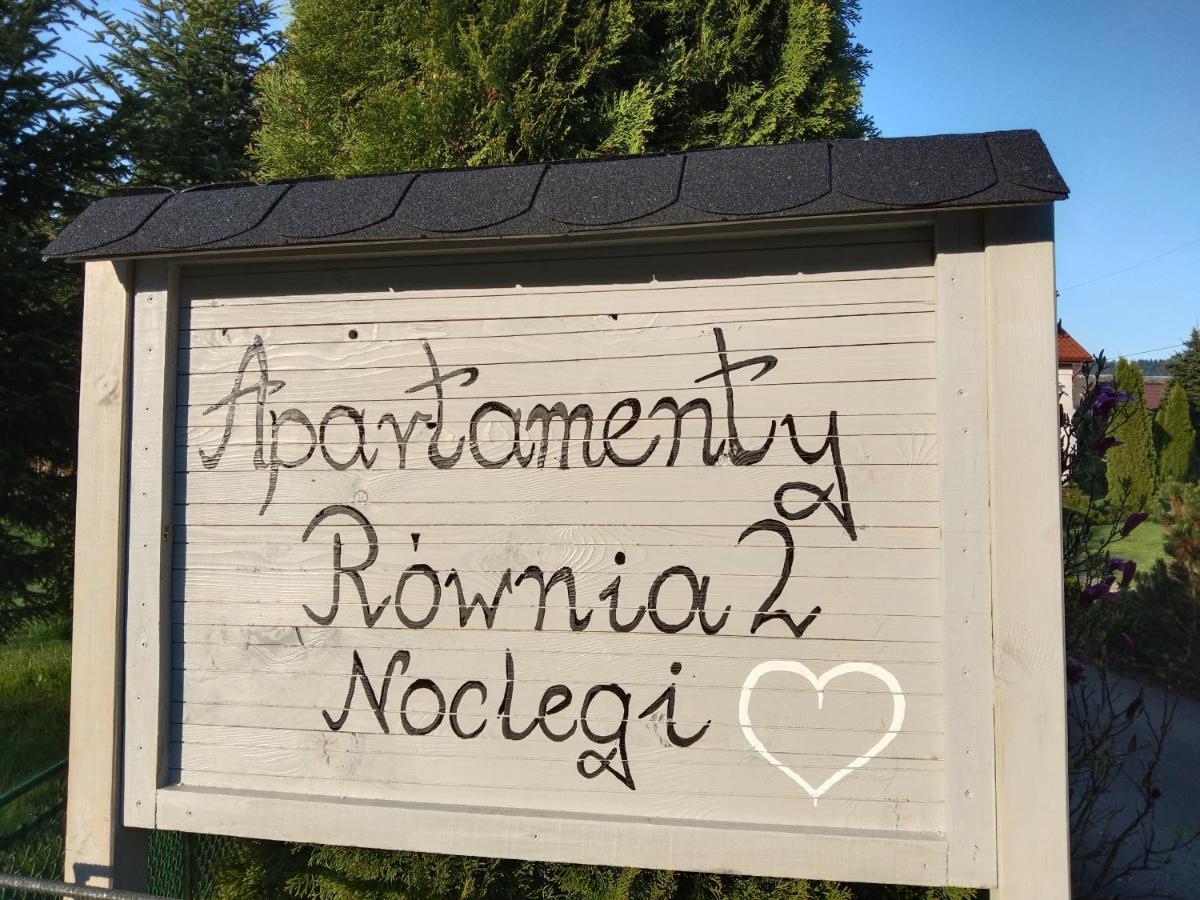 Apartamenty Równia 2 Ustrzyki Dolne Exterior foto